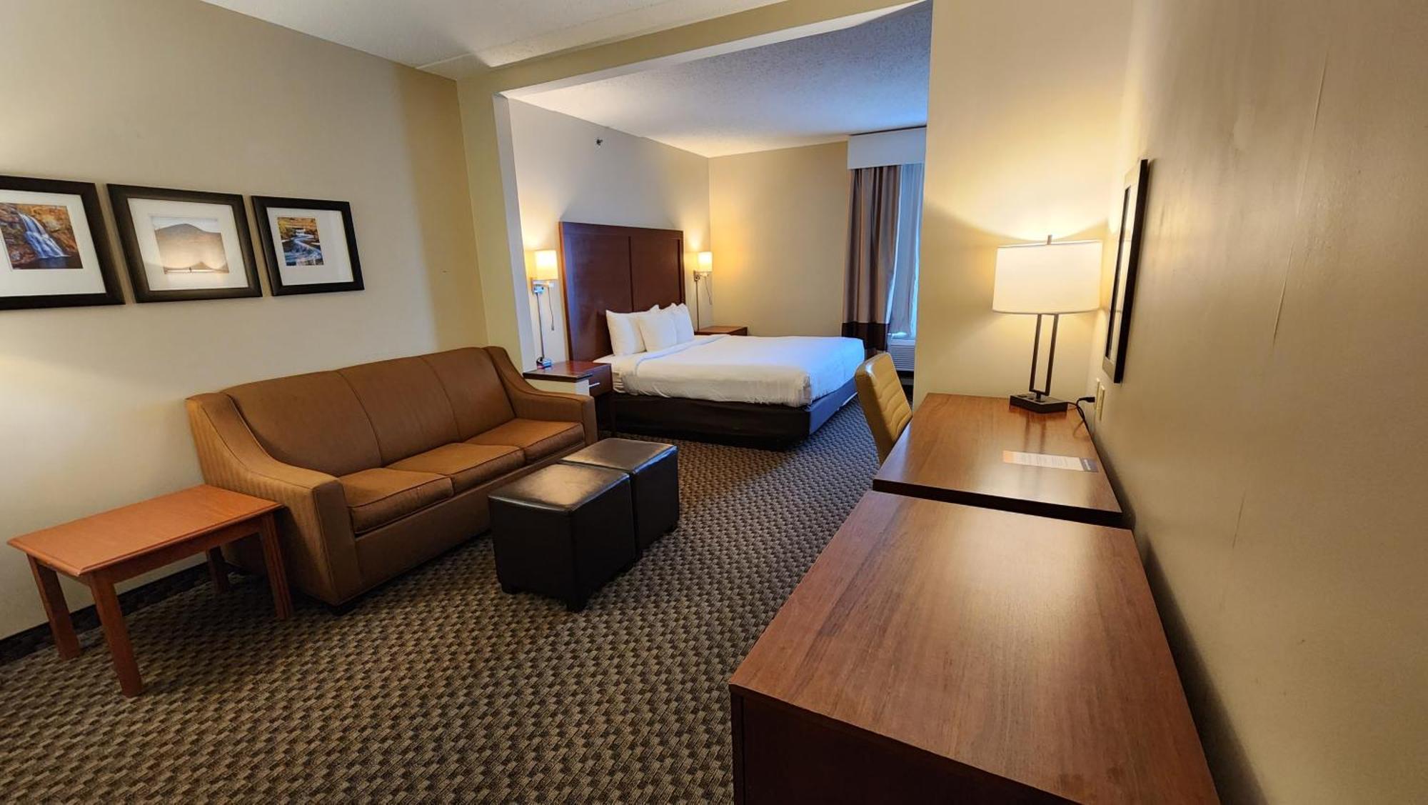 Comfort Inn & Suites Mount Pocono Oda fotoğraf